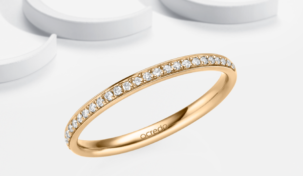 Prstani Eternity Rosegold | acredo