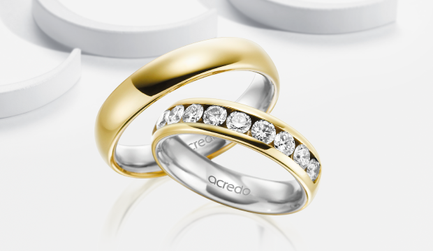 Diamantni poročni prstani | acredo