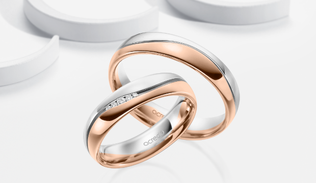 Poročni prstani Wave Design | acredo